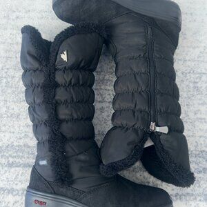 Pajar Canada Waterproof Winter Boots w/ Retractable Ice Grippers - Size 6-6.5